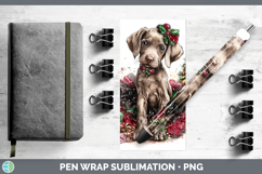 GorgeousDogs 01 Cute Christmas Pen Wrap design.