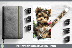 GorgeousDogs 01 Cute Christmas Pen Wrap design.