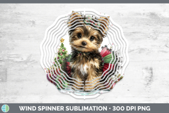 GorgeousDogs 01 Cute Christmas Wind Spinner design.