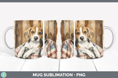 GorgeousDogs 01 Flannel Mug Wrap design.