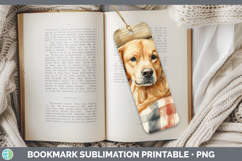 GorgeousDogs 01 Flannel Bookmark design.
