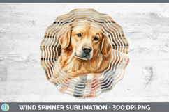 GorgeousDogs 01 Flannel Wind Spinner design.