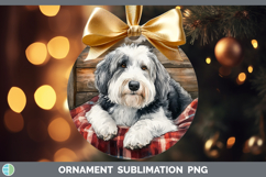 GorgeousDogs 01 Flannel Ornament design.