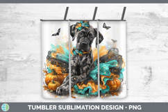 GorgeousDogs 01 Halloween Tumbler design.