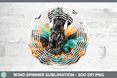 GorgeousDogs 01 Halloween Wind Spinner design.