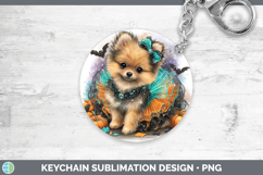 GorgeousDogs 01 Halloween Keychain design.