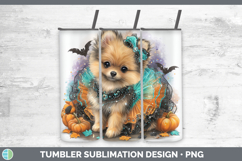 GorgeousDogs 01 Halloween Tumbler design.