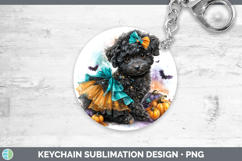 GorgeousDogs 01 Halloween Keychain design.
