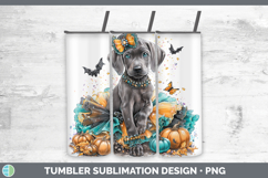 GorgeousDogs 01 Halloween Tumbler design.