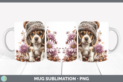 GorgeousDogs 01 Knit Hat Mug Wrap design.