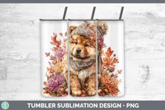 GorgeousDogs 01 Knit Hat Tumbler design.