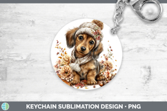 GorgeousDogs 01 Knit Hat Keychain design.