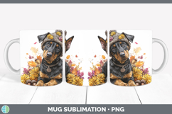 GorgeousDogs 01 Knit Hat Mug Wrap design.