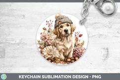 GorgeousDogs 01 Knit Hat Keychain design.