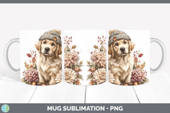 GorgeousDogs 01 Knit Hat Mug Wrap design.