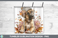 GorgeousDogs 01 Knit Hat Tumbler design.