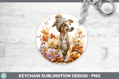 GorgeousDogs 01 Knit Hat Keychain design.