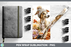 GorgeousDogs 01 Knit Hat Pen Wrap design.