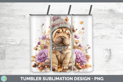 GorgeousDogs 01 Knit Hat Tumbler design.