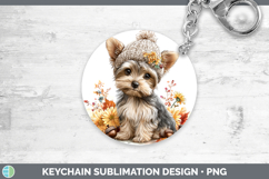 GorgeousDogs 01 Knit Hat Keychain design.