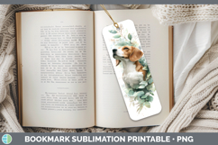 GorgeousDogs 01 Lavender and Eucalyptus Bookmark design.