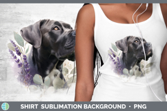 GorgeousDogs 01 Lavender and Eucalyptus Shirt design.