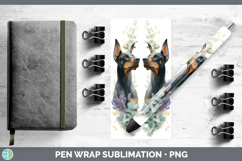 GorgeousDogs 01 Lavender and Eucalyptus Pen Wrap design.