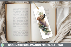 GorgeousDogs 01 Lavender and Eucalyptus Bookmark design.