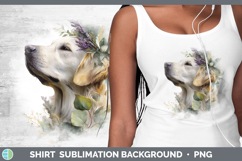 GorgeousDogs 01 Lavender and Eucalyptus Shirt design.