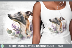 GorgeousDogs 01 Lavender and Eucalyptus Shirt design.
