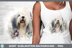 GorgeousDogs 01 Lavender and Eucalyptus Shirt design.