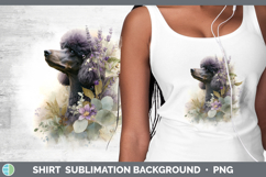 GorgeousDogs 01 Lavender and Eucalyptus Shirt design.