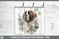 GorgeousDogs 01 Lavender and Eucalyptus Tumbler design.