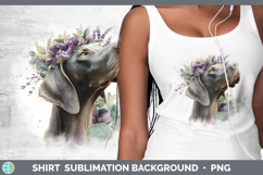 GorgeousDogs 01 Lavender and Eucalyptus Shirt design.