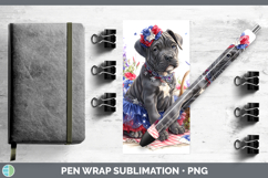 GorgeousDogs 01 Patriotic Pen Wrap design.