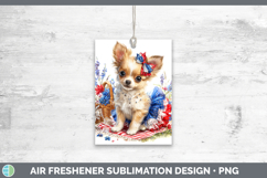GorgeousDogs 01 Patriotic Air Freshener design.