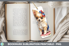 GorgeousDogs 01 Patriotic Bookmark design.