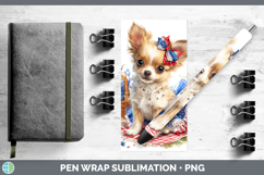 GorgeousDogs 01 Patriotic Pen Wrap design.