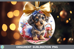 GorgeousDogs 01 Patriotic Ornament design.