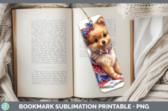 GorgeousDogs 01 Patriotic Bookmark design.