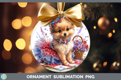 GorgeousDogs 01 Patriotic Ornament design.