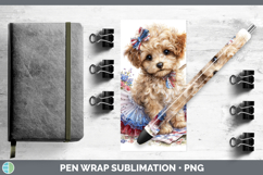 GorgeousDogs 01 Patriotic Pen Wrap design.