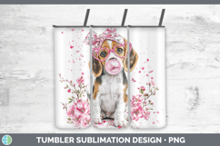 GorgeousDogs 01 Pink Bubble Gum Tumbler design.