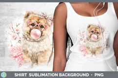 GorgeousDogs 01 Pink Bubble Gum Shirt design.