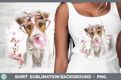 GorgeousDogs 01 Pink Bubble Gum Shirt design.