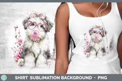 GorgeousDogs 01 Pink Bubble Gum Shirt design.