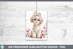 GorgeousDogs 01 Pink Bubble Gum Air Freshener design.