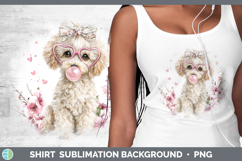 GorgeousDogs 01 Pink Bubble Gum Shirt design.