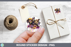 GorgeousDogs 01 Purple Drips Stickers design.