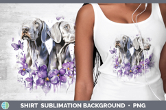 GorgeousDogs 01 Purple Drips Shirt design.